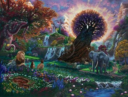 Garden of Eden - Zac Kinkade Fine Art