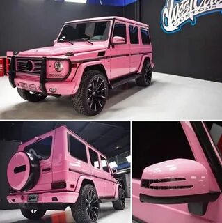 Actress and YouTube Personality, Trisha Paytas' Pink G-Wagon