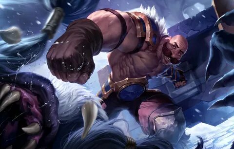 Обои мужик, Braum, Legends of Runeterra картинки на рабочий 