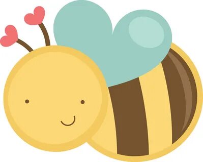 Cute Bee Clip Art - Bee Cute Clipart - Png Download - Full S