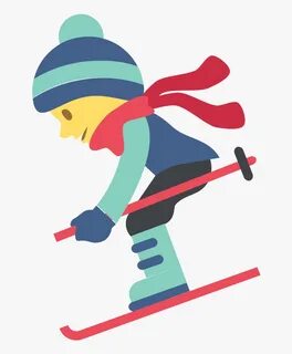 Water Skiing Cliparts 11, Buy Clip Art - Skier Emoji Png, Tr