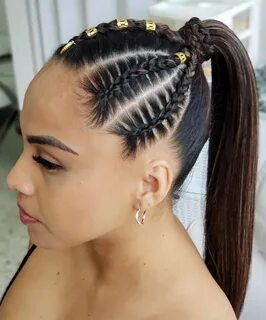 Cornrow hairstyles for black women - Braids for long hair, C