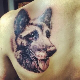 Pin by qwerty on Tattoo Dogs Dog tattoos, German shepherd ta