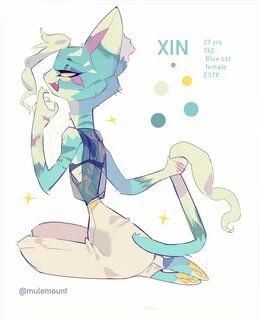 🌈 MUNK ☁ в Твиттере: "blue cat oc's ksjks.