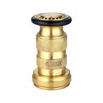 China Manufacturer List Brass Jet Spray Fire Nozzle Fire Fig