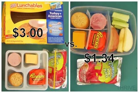 cost effective lunchables Snacks, Food, Lunch snacks