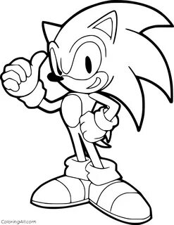 Sonic the Hedgehog Coloring Pages - ColoringAll