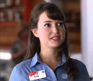 Lily, the AT&T girl - Caption Meme Generator