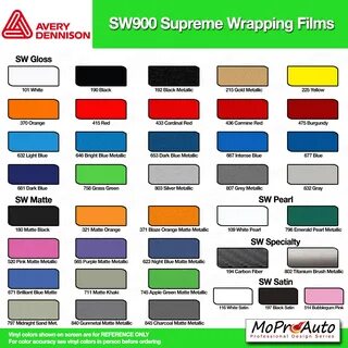 Gallery of avery vinyl wrap color chart clipart images galle