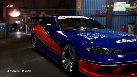 Need for Speed Payback - Nissan Silvia from Fast & Furious T