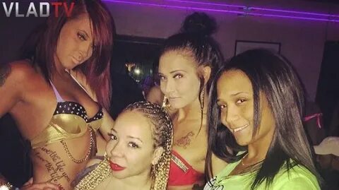 Tiny Pays Afternoon Visit to Atlanta Strip Club With Her Cre