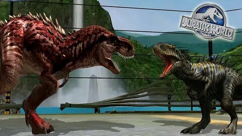 INDOMINUS REX GEN 2 VS T REX GEN 2 - JURASSIC TOURNAMENT JUR