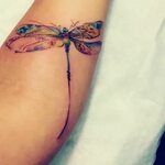 Idea by Paula Desroches on infinity Dragonfly tattoo, Dragon
