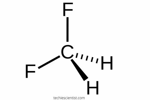CH2F2 Lewis Structure, Molecular Geometry, Hybridization, an