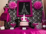 Paris Birthday theme Decorations Capes Crowns A Paris Party 