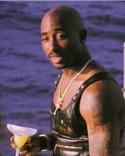 Tupac during his Photoshoot for the 1996 album "#AllEyezOnMe