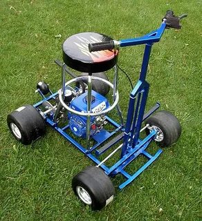 Barstool Racer Go kart, Diy go kart, Bar stools