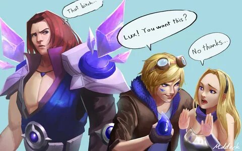 ArtStation - Taric, Lux, Ezreal