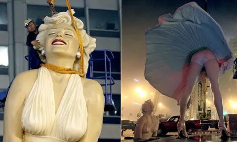 Forever Marilyn: Chicago's Monroe statue dismantled Daily Ma