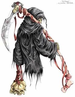 Evil Reaper Grim reaper art, Grim reaper tattoo, Reaper