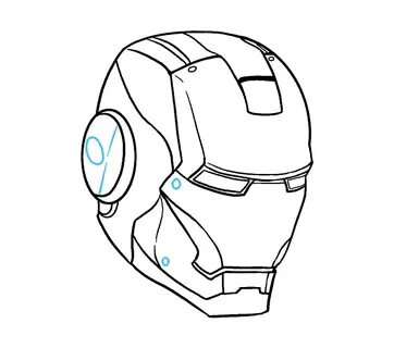 Iron Man Helmet Coloring Page - 245+ Best Quality File