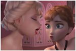 Elsa showing Anna what she is getting for her... Disney Porn