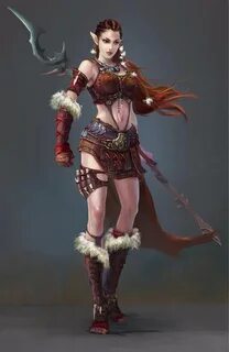 Dungeons & Dragons: Female Barbarians (inspirational) - Albu