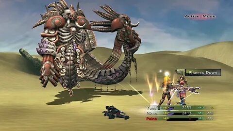 Final Fantasy X-2 (PC) Angra Mainyu - YouTube