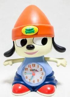 RARE! Parappa the Rapper Figure Alarm Clock JAPAN GAME Plays