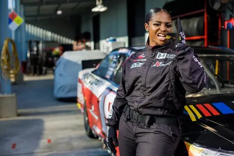 How Brehanna Daniels is changing the world of NASCAR, one pi