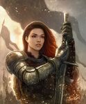 Pin by Ashley Sam on Future DND characters Fantasy female wa
