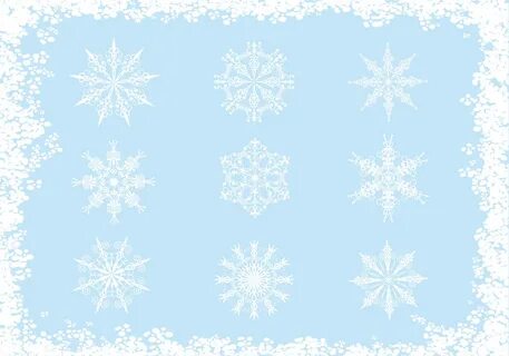 Ornate Snowflake Brushes Pack - Free Photoshop Brushes at Br