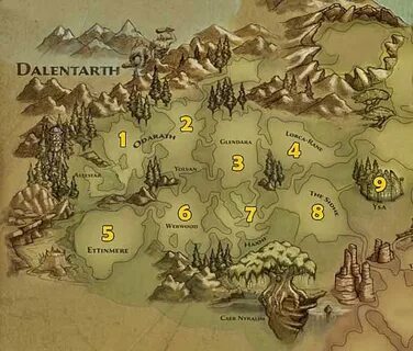 World map Maps - Kingdoms of Amalur: Reckoning Game Guide & 