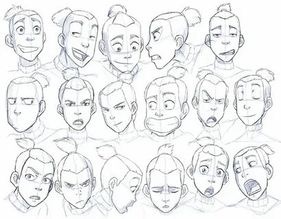 Sokka Expressions Study by Nylak on deviantART Drawings, Dra