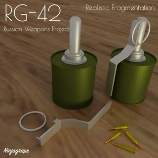 Мод "RG-42 (Russian Weapons Project)" для Ravenfield (Build 