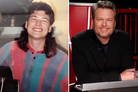 The Voice’s Blake Shelton looks unrecognizable with mullet f