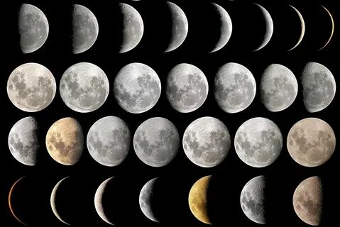 Phases of the Moon Moon cycles, Full moon eclipse, Moon phas