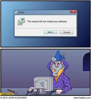 Wizard will now install your software StareCat.com