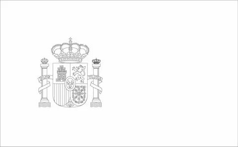Spain flag coloring page :: Sonlight, Core C, Window on the 