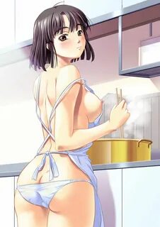 Anime naked apron.