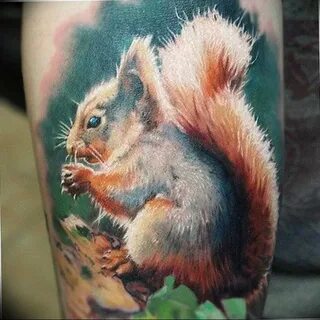 Photo tattoo Squirrel 04.02.2019 № 009 - idea for a squirrel