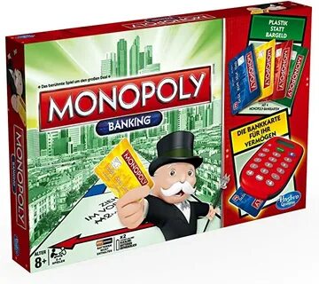 Mach es schwer hüpfen Lavendel monopoly spiel banking amazon