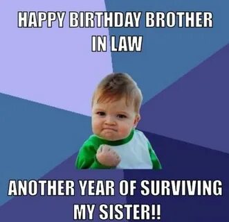 Birthday Funny Wishes for Brother in Law Success kid, Nurse 