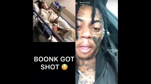 Boonk gang получил пулевое ранение (трансляция snapchat) wat