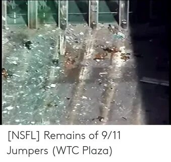 NSFL Remains of 911 Jumpers WTC Plaza 9/11 Meme on awwmemes.