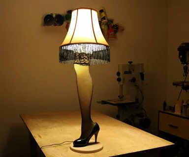 The Leg Lamp From a Christmas Story Christmas story leg lamp
