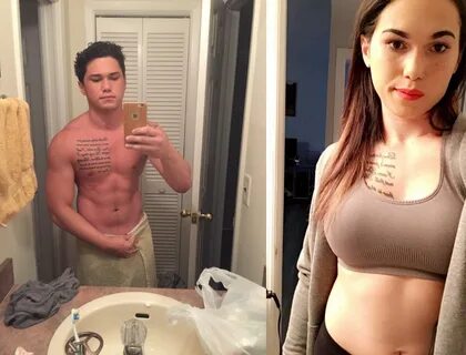 Trans women hormone boob growth