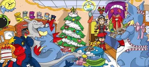Pokemon_Christmas_by_Kyuujutsuka - Objection Network