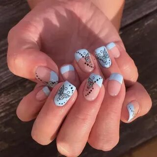 Unique Butterfly Nail Designs 2018 Butterfly nail art, Butte