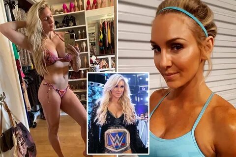 WWE star Charlotte Flair stuns fans wearing just lingerie fo